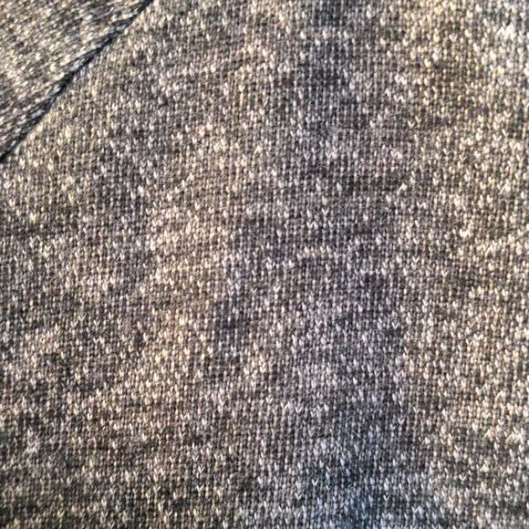 Adidas Heather Black + Grey Hoodie Sz M - Picture 7 of 9